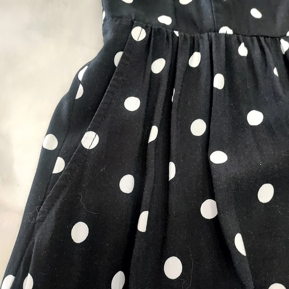 Old Navy Cami Black Polka-dot Fairy Summer Dress. Size S - Picture 8 of 13